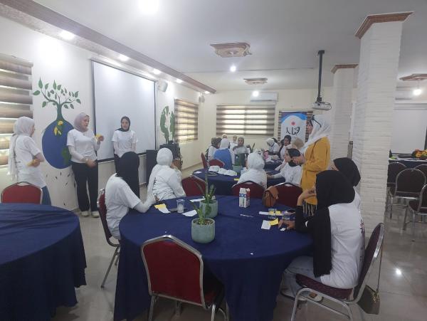 إنطلاق معسكر التغير المناخي في مركز شابات ماركا