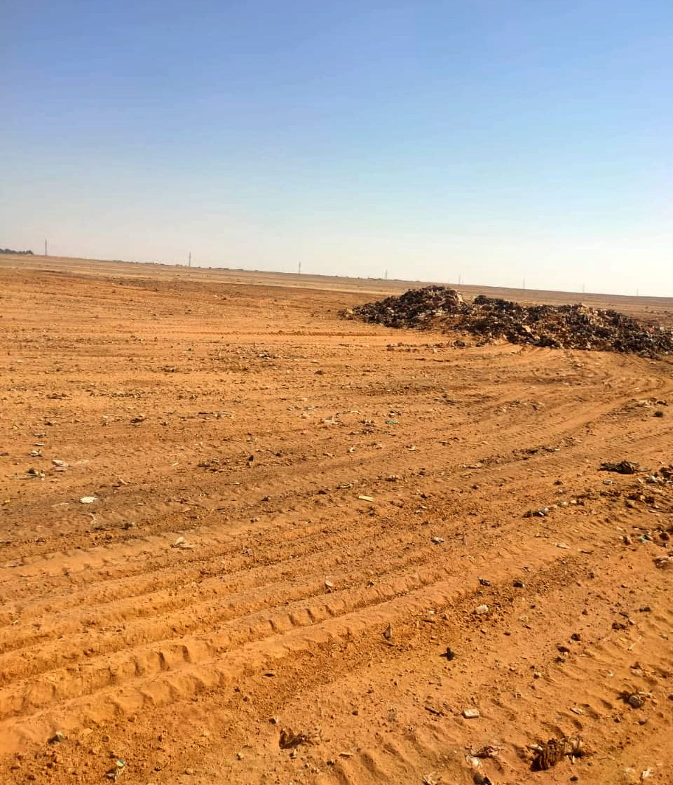 البدء بأعمال تأهيل مكب نفايات الرويشد