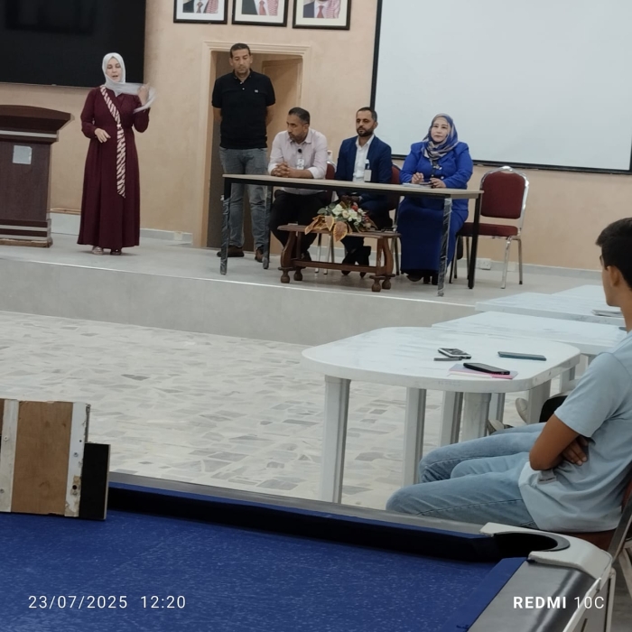 محاضرة توعوية حول خدمات الضمان الاجتماعي في مركز شباب وشابات كفرنجة