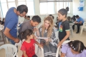 السهيل وقراءة مجموعة قصصية في مركز البرامج النسائية في مخيم حطين في ماركا بالتعاون مع منظمة سكون العالمية (جذور الصمود)