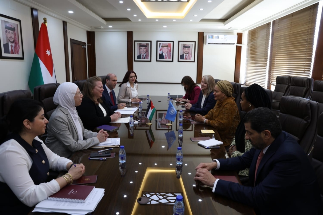 وزيرة التخطيط تلتقي نائبة الأمين العام للأمم المتحدة