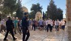 مئات المستوطنين يقتحمون الأقصى يتقدمهم الوزير المتطرف بن غفير