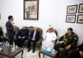 مندوبا عن الملك وولي العهد... العيسوي يعزي  الزعبي  والأمير والمعادات والدلاهمة*