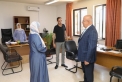 رئيس الجامعة الهاشمية يتفقد استعدادات وحدة القبول والتسجيل لاستقبال الطلبة الجدد
