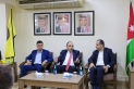 وزير الشباب يزور نادي الحسين مهنئا بفوزه بكأس السوبر