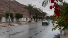 الأرصاد: غيوم رعدية فوق العقبة مصحوبة برياح وزخات مطرية