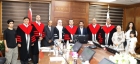 السيد عدنان ابو حمور يهنيء زوجته بنان عبدالله ابو حماد حصوله على درجة الماجستير ..