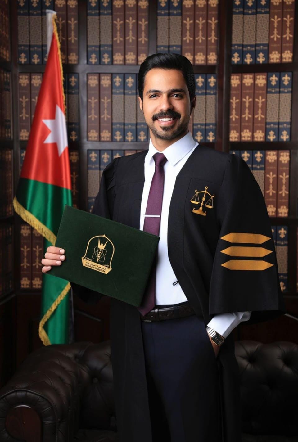 منصة RYS الدولية تهنئ  زيد رضوان النعسان بتخرجه من جامعة