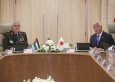 الحنيطي يستقبل وزير الدفاع الياباني
