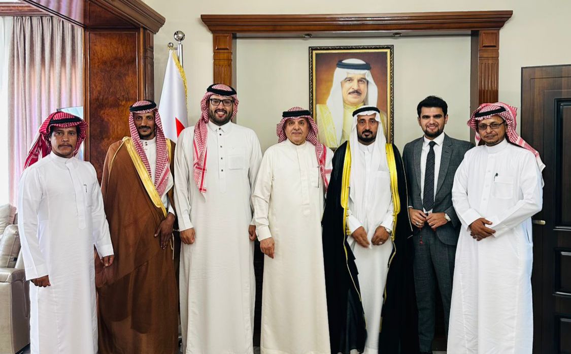 وفد من رابطة قبيلة الحويطات يزور السفارة البحرينيه