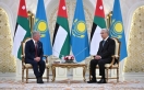 الملك ورئيس جمهورية كازاخستان يعقدان مباحثات في أستانا