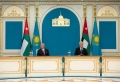 الملك والرئيس الكازاخي يشهدان توقيع اتفاقية ومذكرات تفاهم