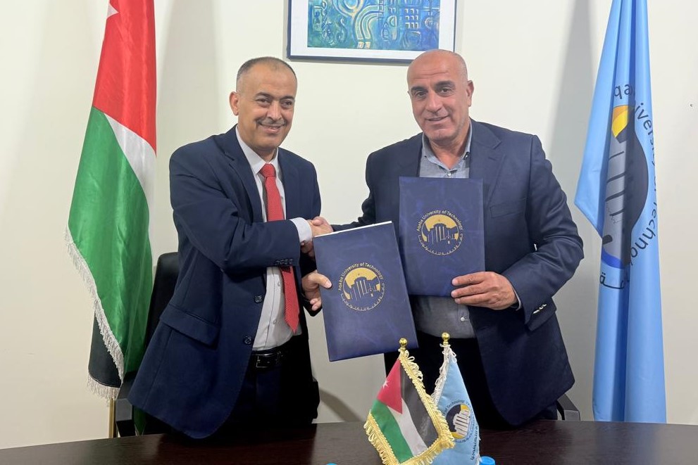 جامعة الحسين بن طلال وجامعة العقبة للتكنولوجيا توقعان اتفاقية تعاون أكاديمي وبحثي لتعزيز التعليم والبحث في جنوب المملكة .