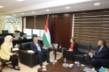 القطامين يبحث مع البنك الأوروبي لإعادة الإعمار والتنمية التعاون لتطوير منظومة النقل العام