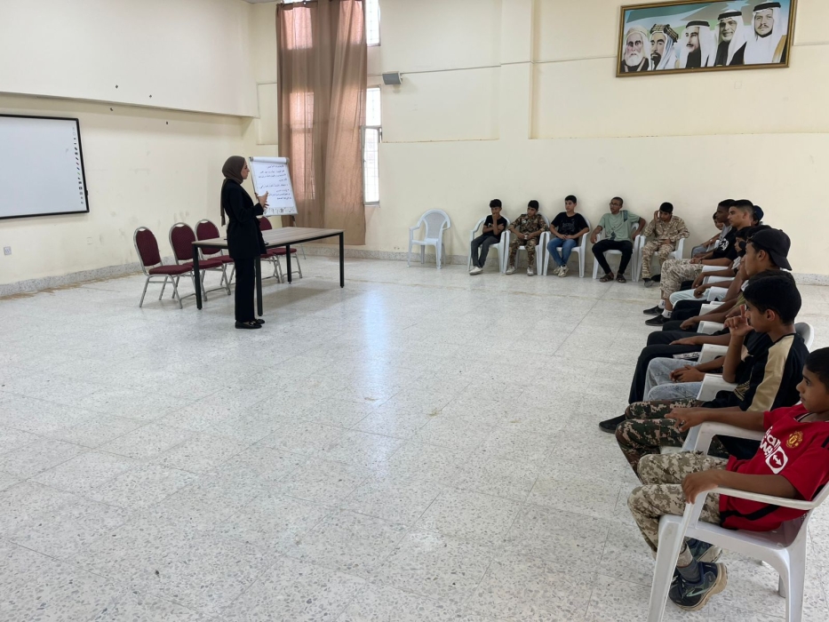 محاضرة توعوية حول الوقاية من الأمراض السارية والمعدية في مركز شباب القطرانة
