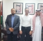 النائب  الشيخ  أبو  تايه  والنقابي الحجايا  في لقاء  مع وزير  الصناعة والتجارة القضاة