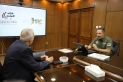 الرواشدة يلتقي مدير الشركة الأردنية لإحياء التراث