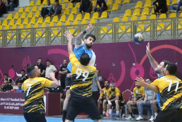 تعادل فريقا ساكب والقوقازي بدوري اليد