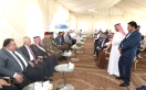 مندوبا عن الملك وولي العهد. العيسوي يعزي عشائر بني خالد والسردية
