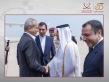 الرئيس الإيراني يصل الدوحة