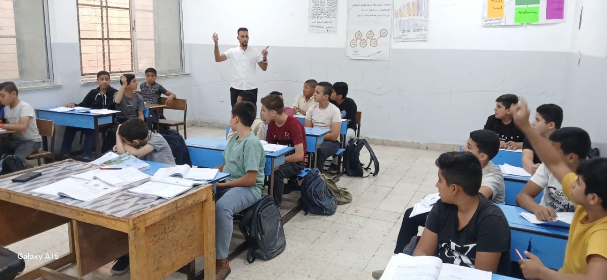 مركز شباب الكرك ينظم نشاطًا حول الخط العربي ويختتمه بمسابقة أجمل خط
