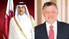 أمير دولة قطر يزور الأردن غدا الأربعاء