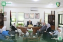 كلية الأميرة عالية الجامعية تستضيف عميد كلية الآداب جامعة الزيتونة الأردنية