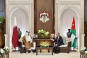 الملك وأمير دولة قطر يعربان عن اعتزازهما بمستوى العلاقات الأخوية والتاريخية بين البلدين والشعبين الشقيقين