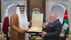 ماذا قال الشيخ تميم عن لقائه الملك عبدالله الثاني