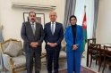 البداودة وأبو رمان يلتقيان السفير الأردني في القاهرة أمجد العضايلة