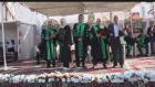 محمد الكعابنه يهنئ أكرم مصطفى بتخرج أبنتيه يارا و ساره من جامعة عجلون الوطنيه