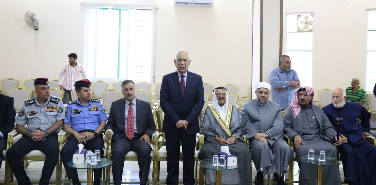 *مندوبا عن الملك وولي العهد. العيسوي يعزي عشيرة الياصجين*