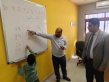 مدير تربية وتعليم لمنطقة البادية الشمالية الشرقية يتفقد عددا من المدارس