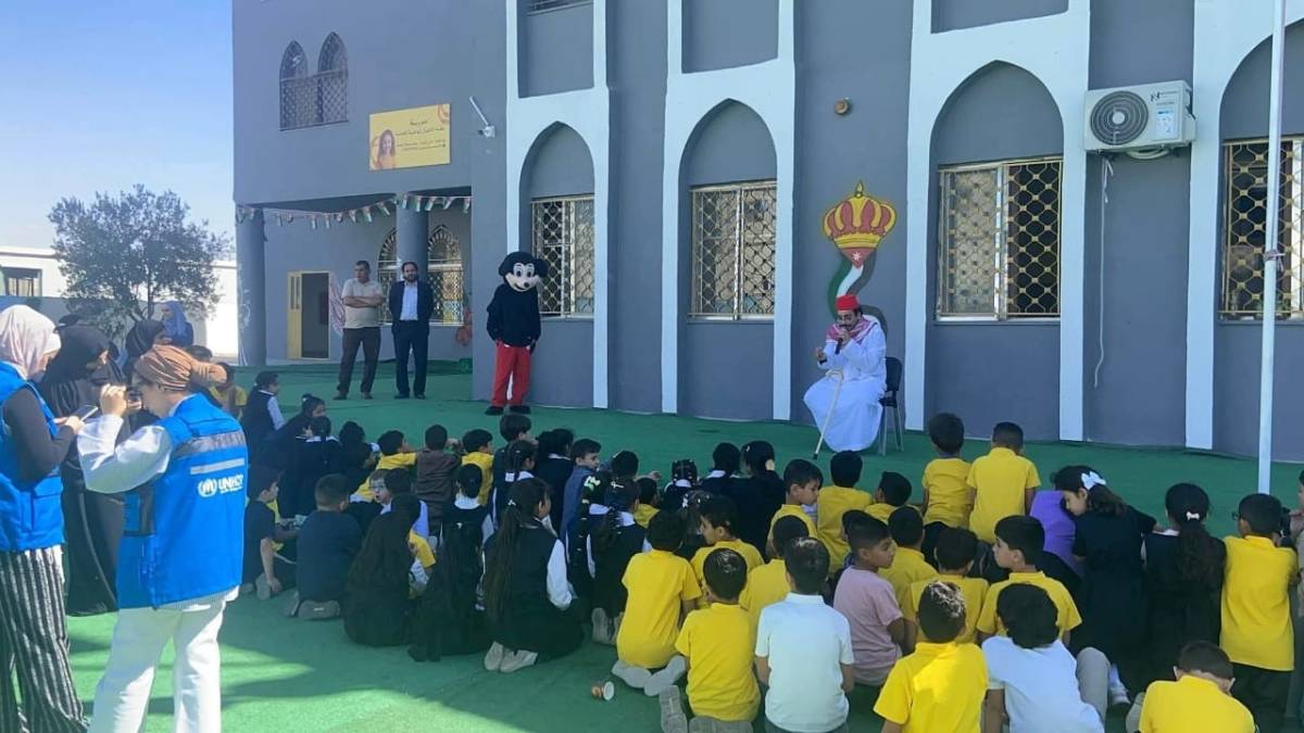 ثقافة المفرق تنظم أصبوحة ثقافية للأطفال في مدرسة نخبة الأجيال الوطنية