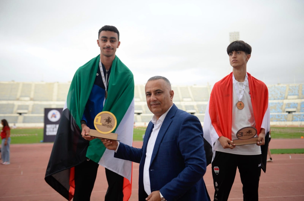 العدوان يشيد بدور اللجنة الأولمبية في تألق منتخب ألعاب القوى ببطولة غرب آسيا