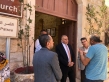 محافظ مادبا يطلع على الواقع السياحي والخدمي في سط المدينة