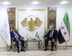 السفير القضاة يلتقي وزير التعليم العالي والبحث العلمي السوري