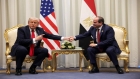 ترامب: أتمنى انضمام الرئيس السيسي إلى مجلس السلام لإدارة غزة