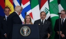 ترمب يغازل رئيسة الوزراء الإيطالية : هل يزعجك إن قلت إنك جميلة؟  فيديو