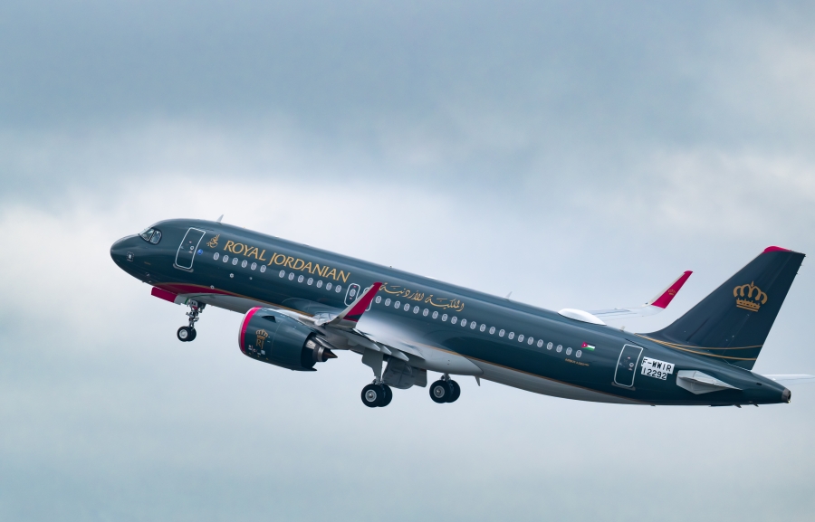 الملكية الأردنية ترفع عدد طائرات اسطول ايرباص A320neo الى 12 طائرة جديدة