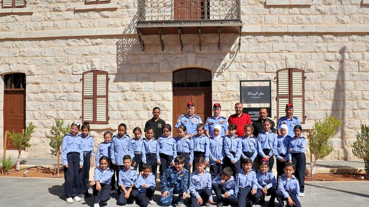 إطلاق دورة الشرطي الصغير لطلبة المدارس في معان