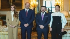 ولي العهد والأميرة رجوة يلتقيان أمير وأميرة ويلز بقصر ويندسور