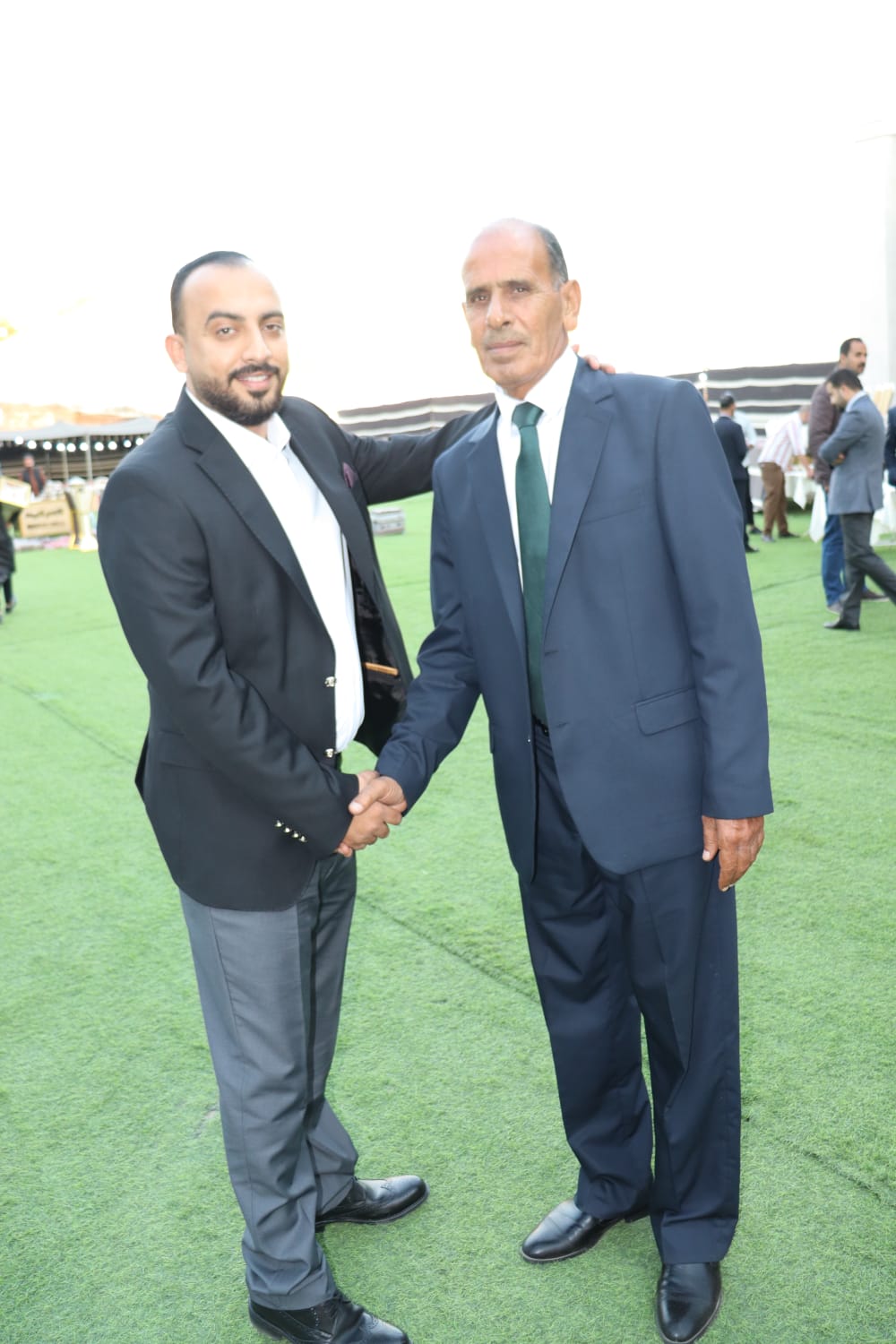 أحمد مفضي الغريّب أبو راكان يقيم مأدبة عشاء كبرى أحتفالا بزفاف نجله راكان