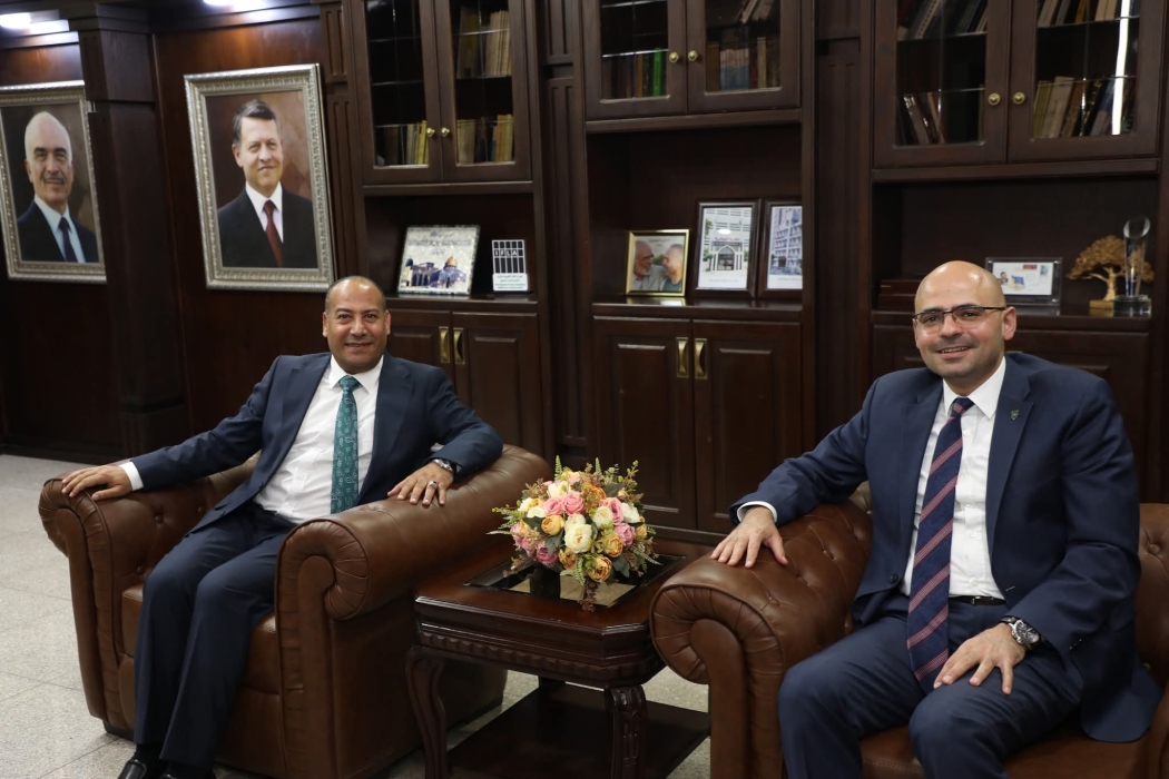 مدير عام المكتبة الوطنية يستقبل مدير مكتبة الجامعة الأردنية لبحث سبل التعاون المشترك وتطوير الفهرس الأردني الموحد