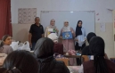 اختتم  سلسلة الورش الفنية التشكيلية  مساحة إبداع  في المفرق