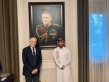 الناشط الاجتماعي مشعل العنزي يلتقي رئيس الديوان الملكي الهاشمي معالي السيد يوسف العيسوي