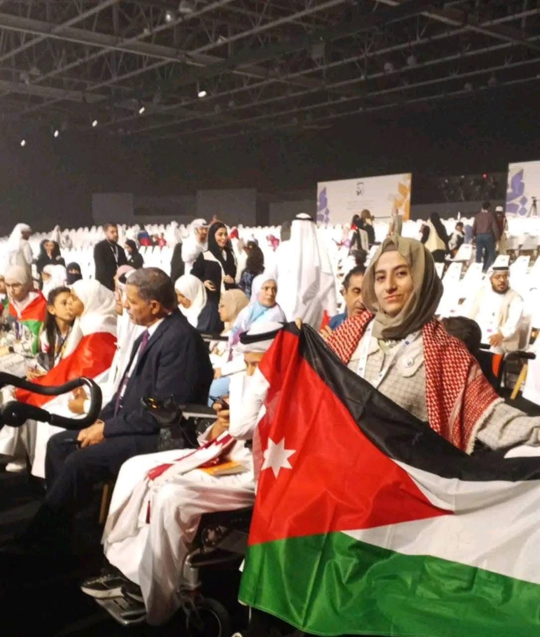 مباركة للطالبة عدن المحاسنة