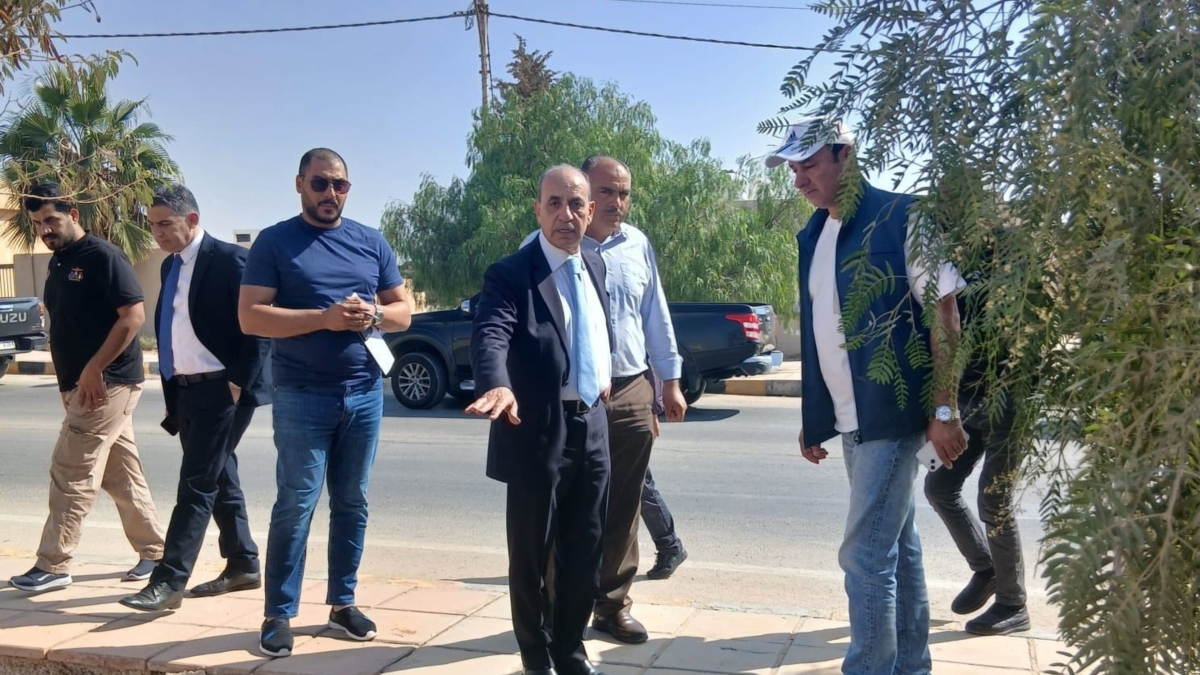 وزير الإدارة المحلية يتفقد جاهزية بلديات في المفرق لفصل الشتاء