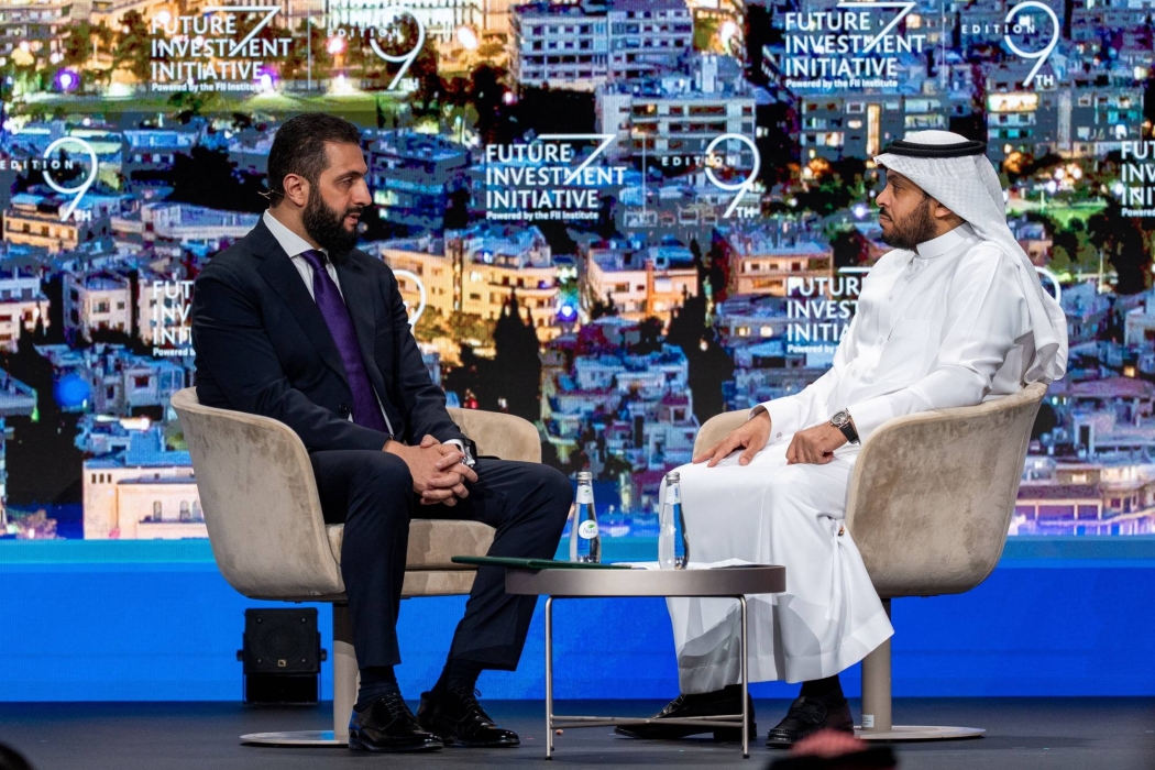 الشرع: السعودية مفتاح سوريا استثمارياً ... ورهاني على شعبي الذي انتصر