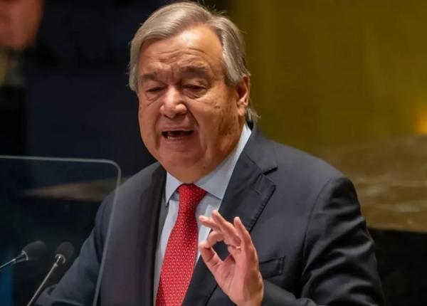 غوتيرييش يدين الغارات الإسرائيلية على المدنيين في غزة